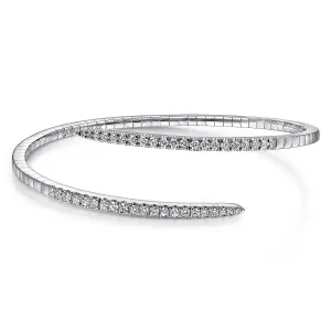 Open Diamond Cuff