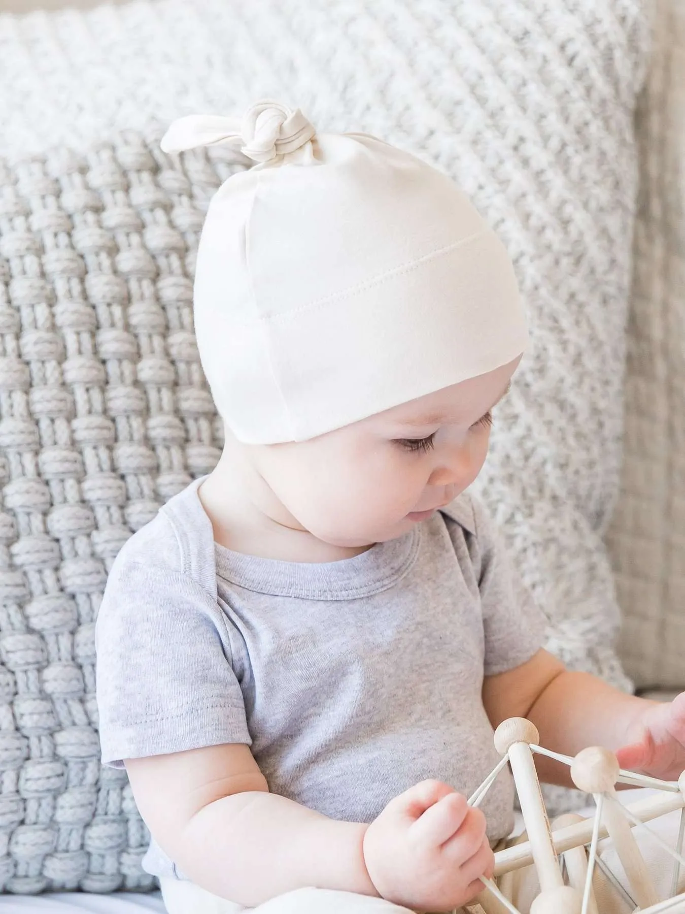 Organic Classic Knotted Hat