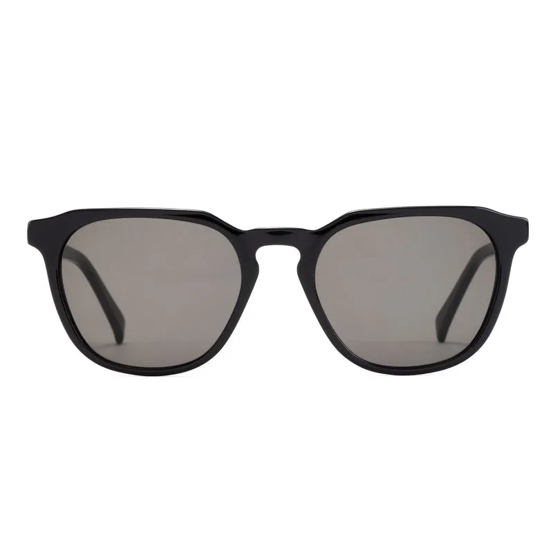 OTIS DIVIDE SUNGLASSES - ECO MATTE BLACK/NEUTRAL GREY