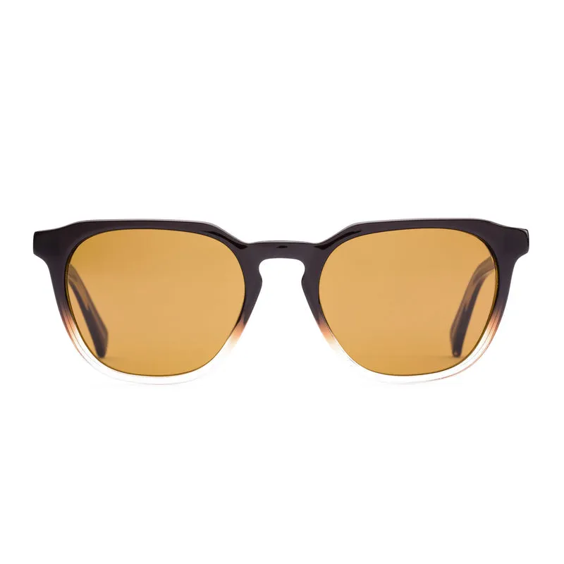 OTIS DIVIDE X ECO COFFEE GRADIENT BROWN POLARISED SUNGLASSES
