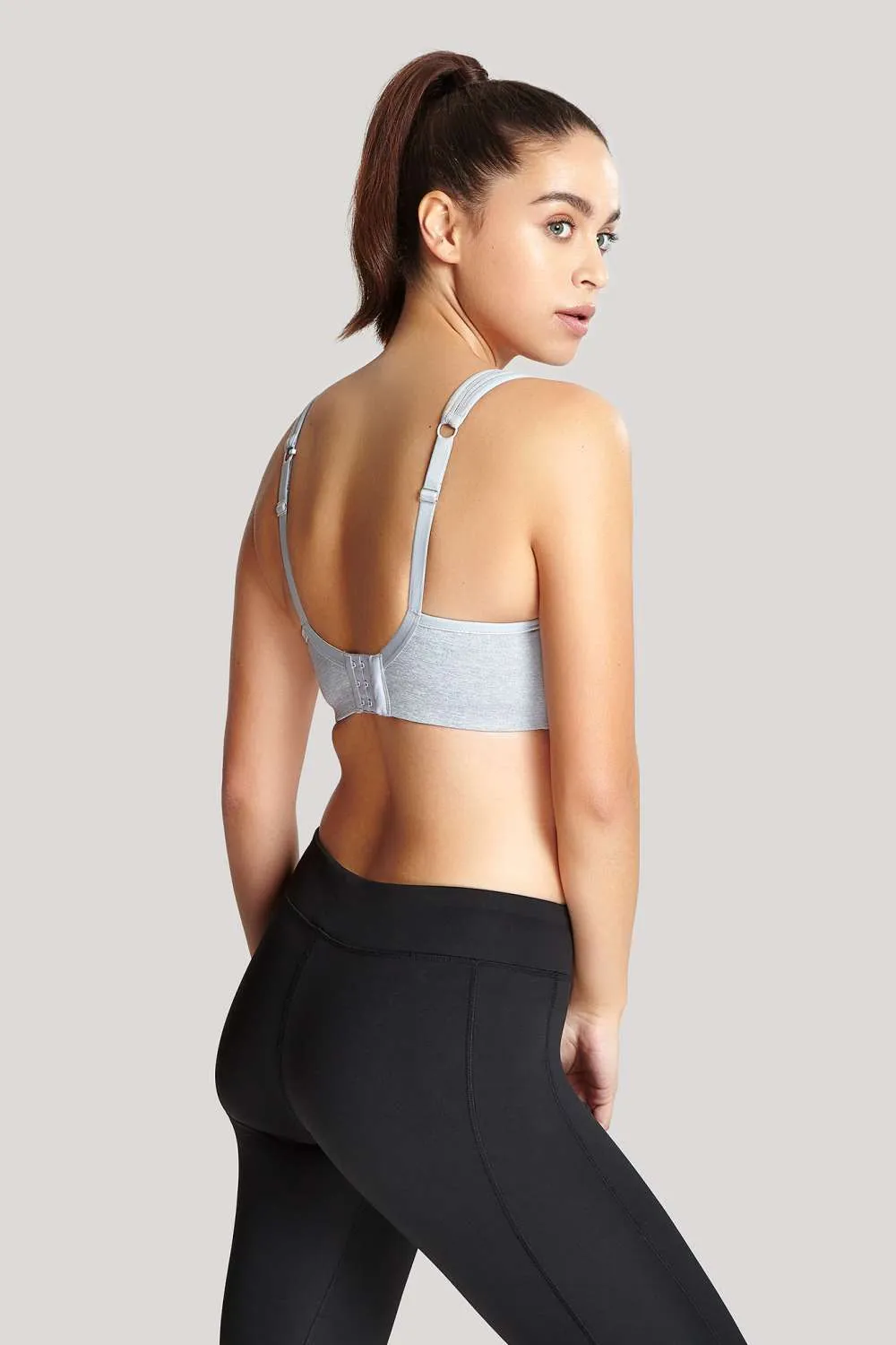 Panache Wired Sports Bra Grey Marl