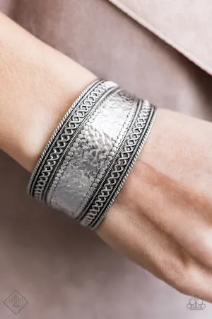 Paparazzi - Adobe Adventure  Silver Bracelet