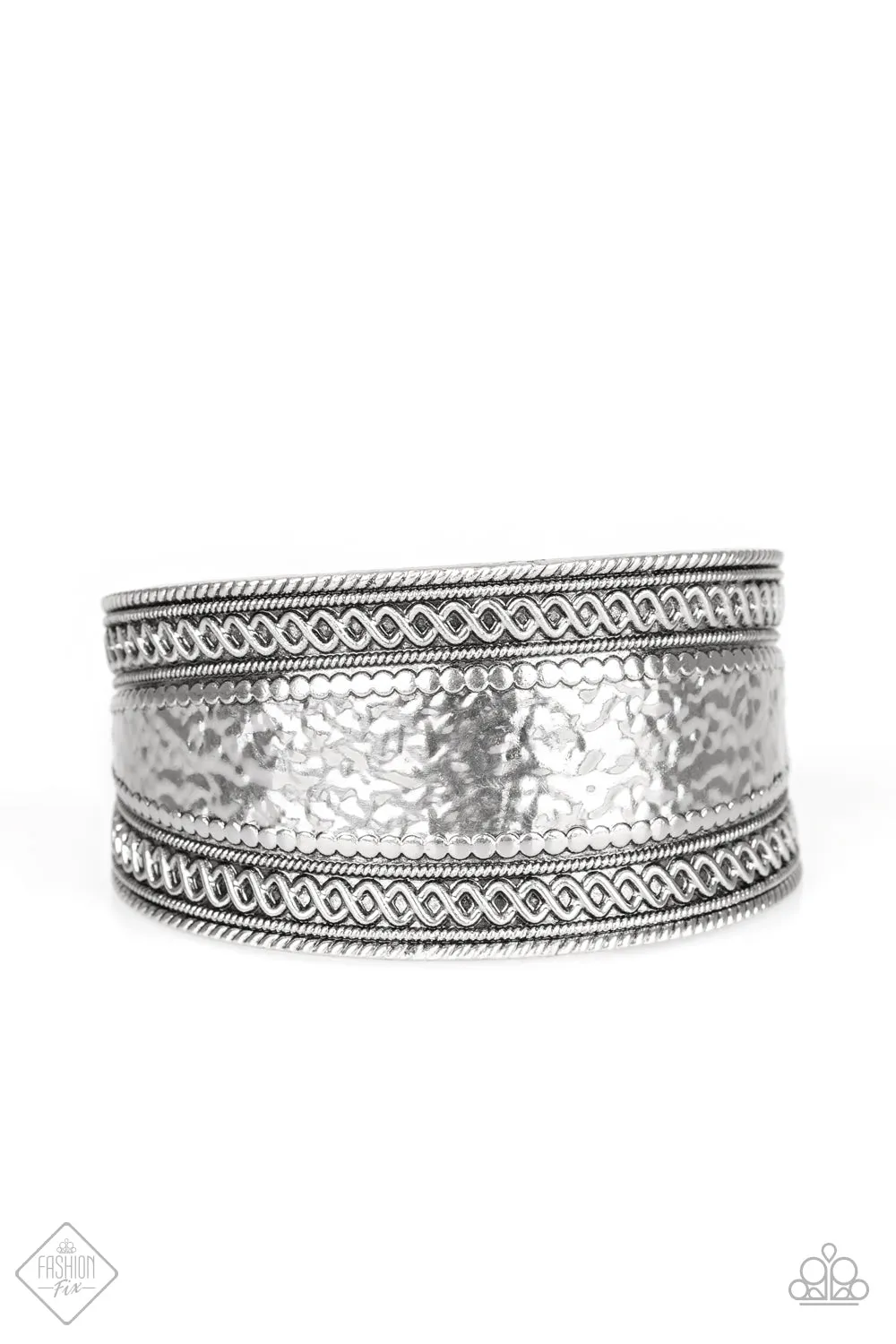 Paparazzi - Adobe Adventure  Silver Bracelet