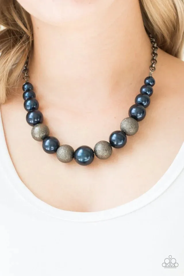 Paparazzi  - Color Me CEO - Blue Necklace