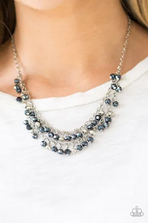 Paparazzi -  So In Season - Blue Necklace