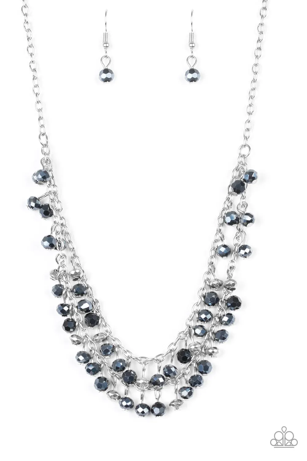 Paparazzi -  So In Season - Blue Necklace