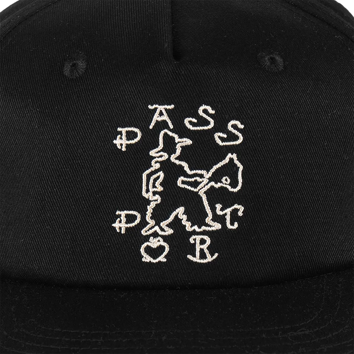 Pass~Port - Cowpoke Workers Cap Black