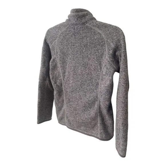 Patagonia Better Sweater 1/4 Zip Fleece Knit Gray Purple Undertones Women's  XS