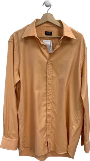Paul & Shark Orange Long Sleeve Shirt Chest 42