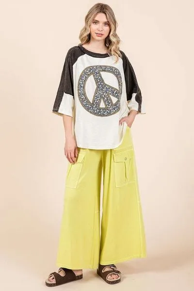 Peace Of Mind Mineral Washed Top