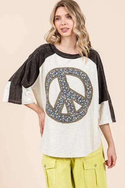 Peace Of Mind Mineral Washed Top