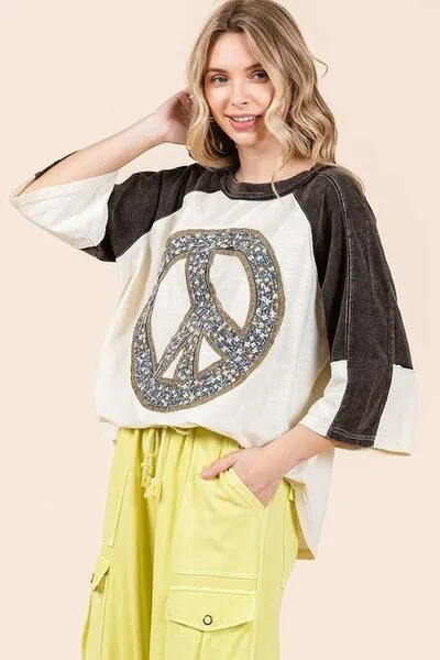 Peace Of Mind Mineral Washed Top