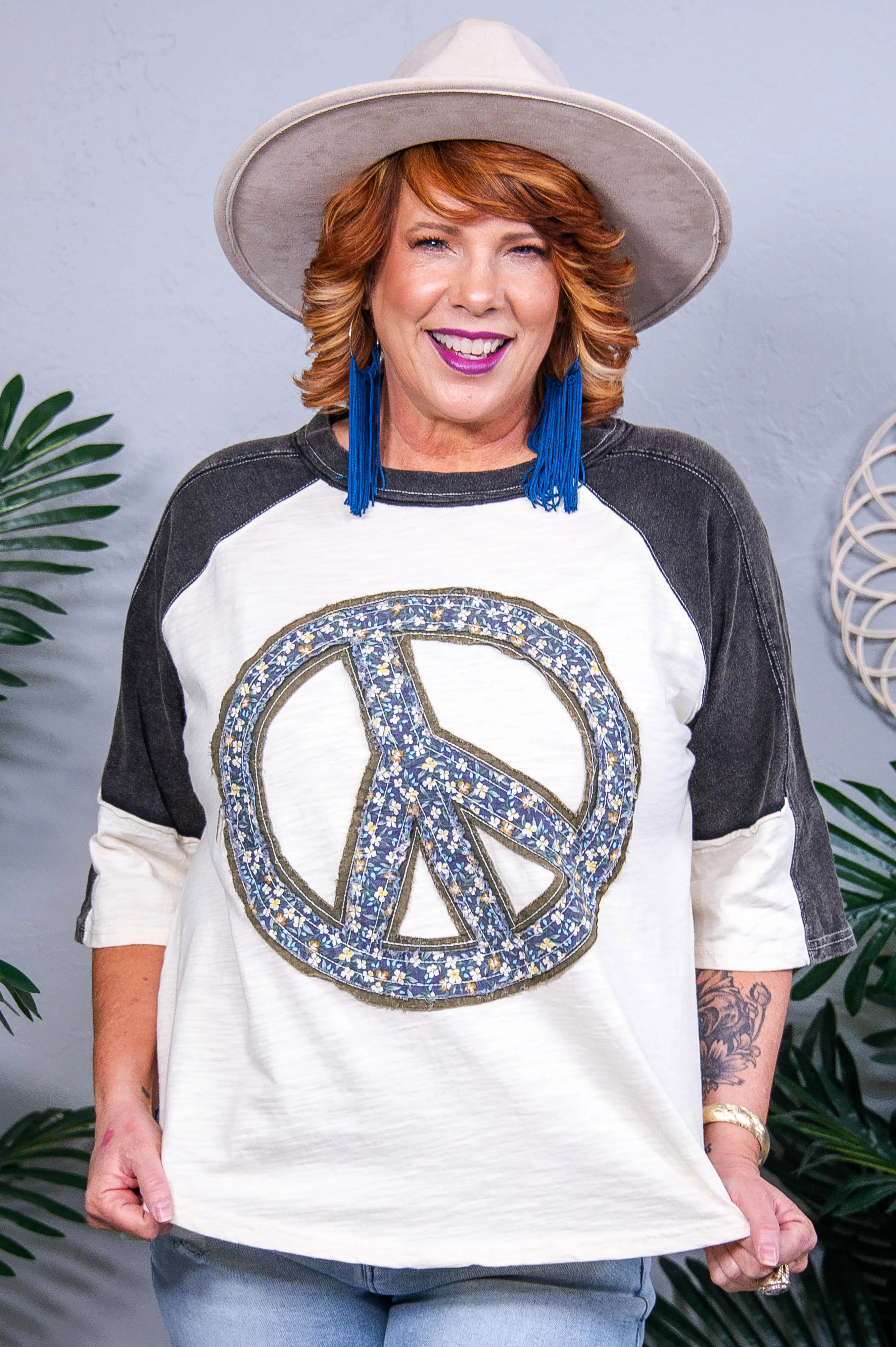 Peace Of Mind Mineral Washed Top