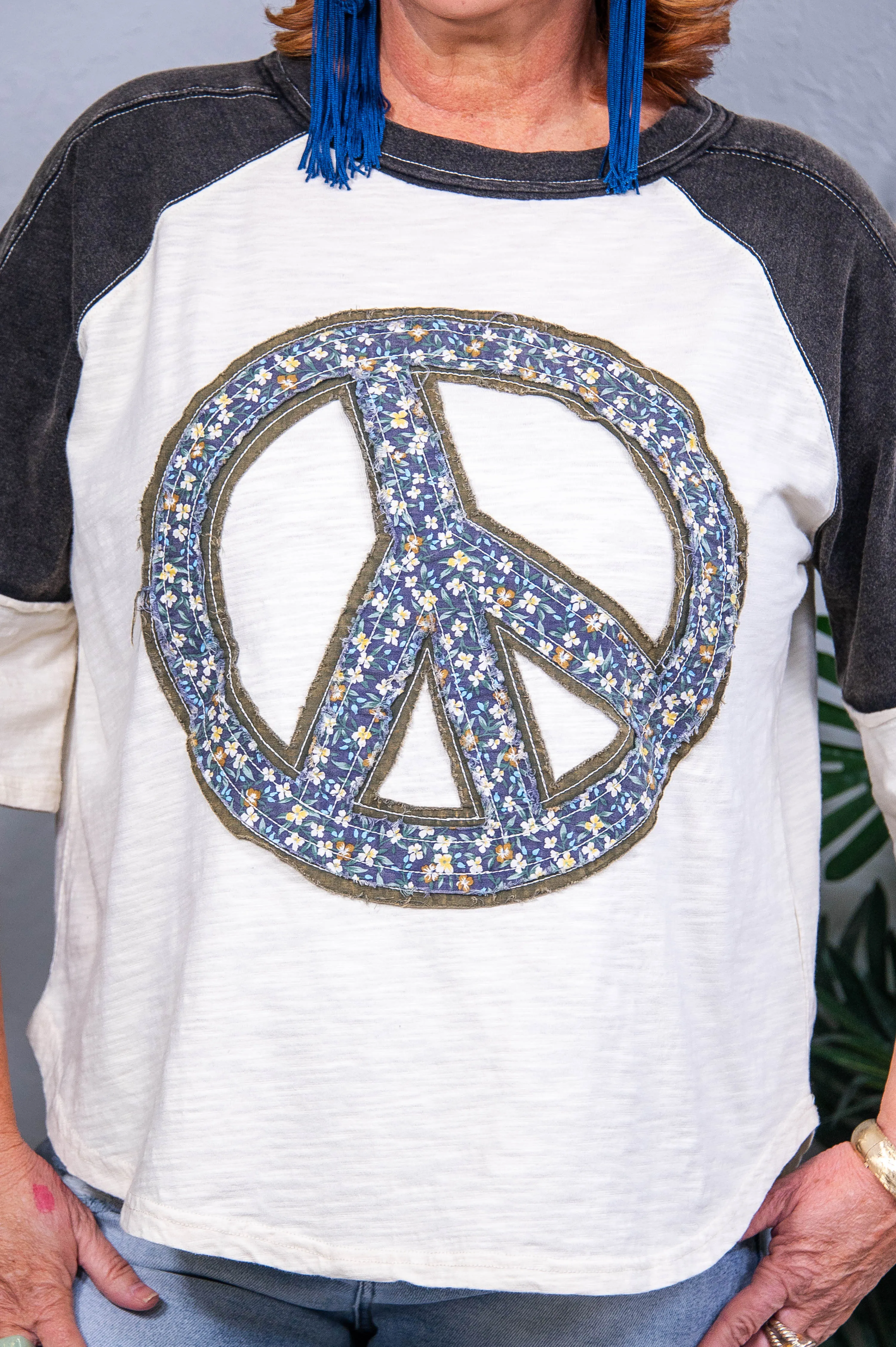 Peace Of Mind Mineral Washed Top