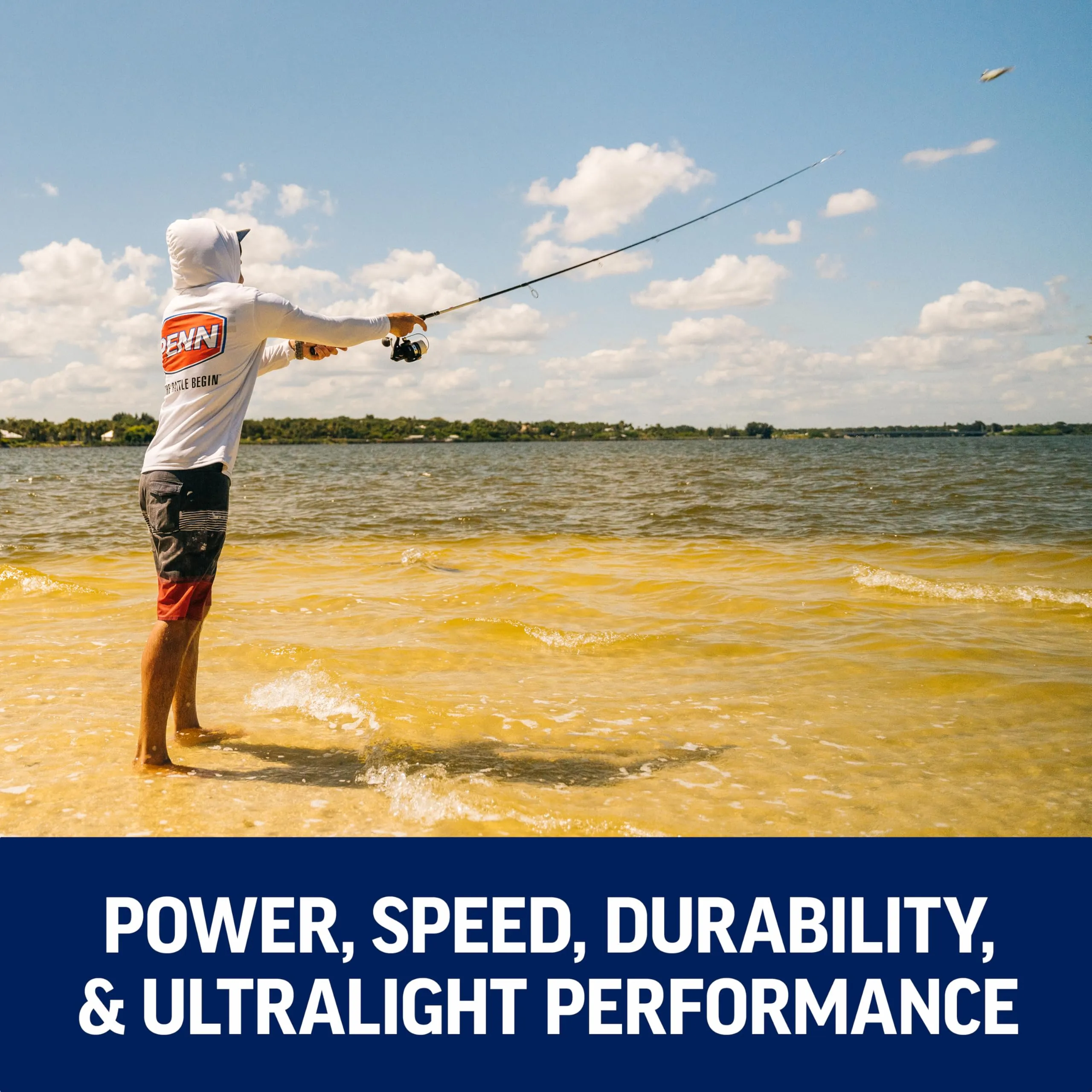PENN Pursuit IV Inshore Spinning Fishing Reel, Size 4000, HT-100 Front Drag, Max of 15lb, 5 Sealed Stainless Steel Ball Bearing System, Built with Carbon Fiber Drag Washers,Black/Silver