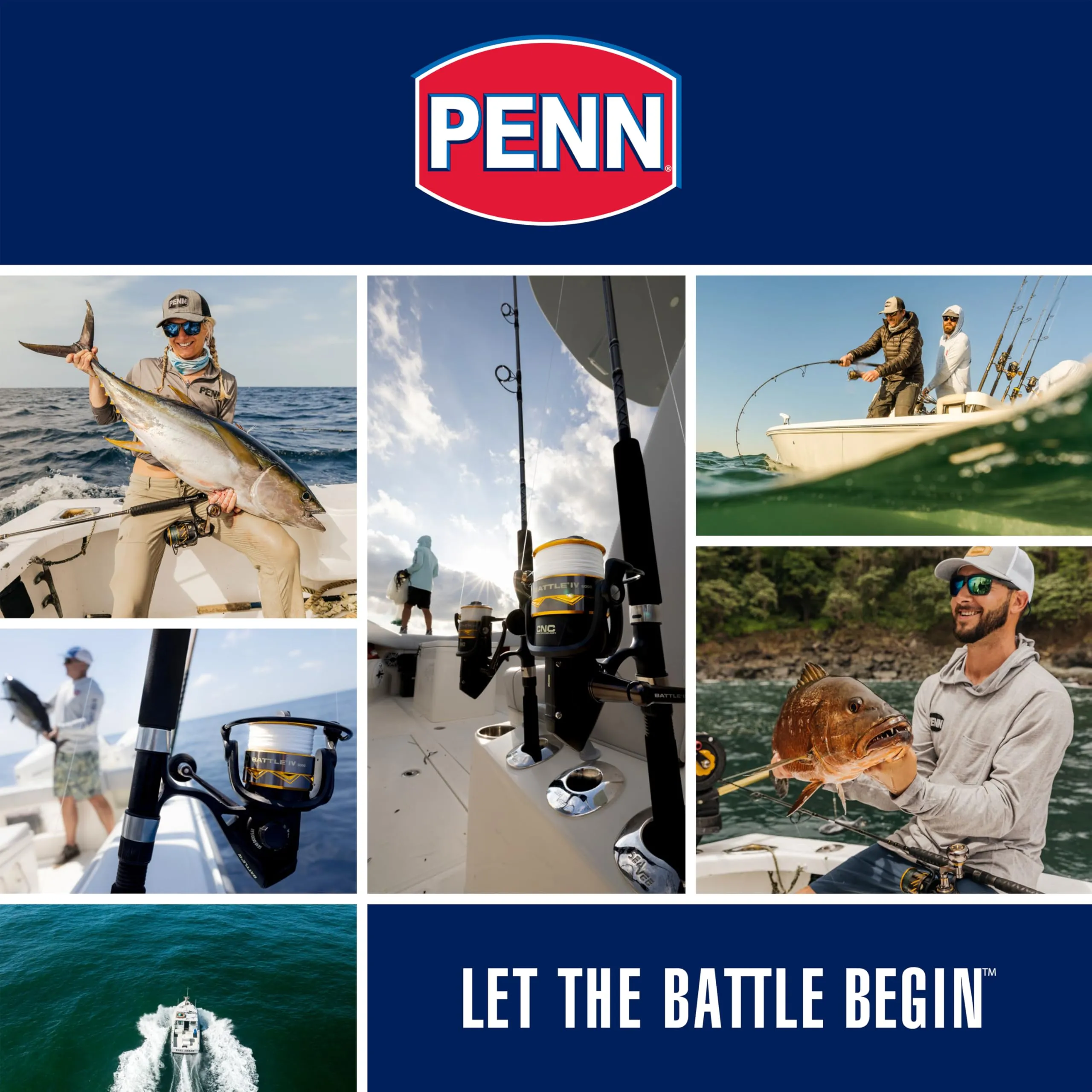 PENN Pursuit IV Inshore Spinning Fishing Reel, Size 4000, HT-100 Front Drag, Max of 15lb, 5 Sealed Stainless Steel Ball Bearing System, Built with Carbon Fiber Drag Washers,Black/Silver