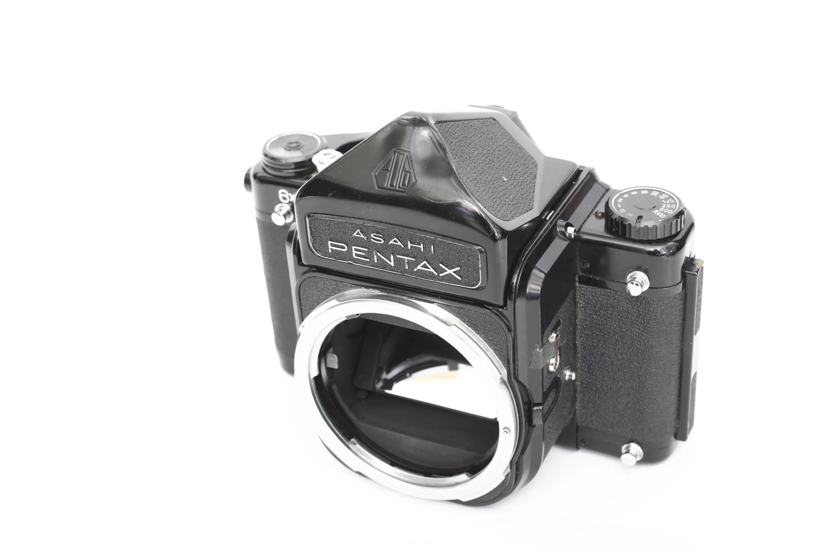 Pentax 6x7 with TTL Prism Finder - cl'a and new light seals June 2024