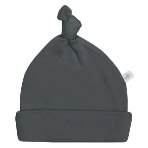 Perlimpinpin Bamboo Knot Hat - Charcoal