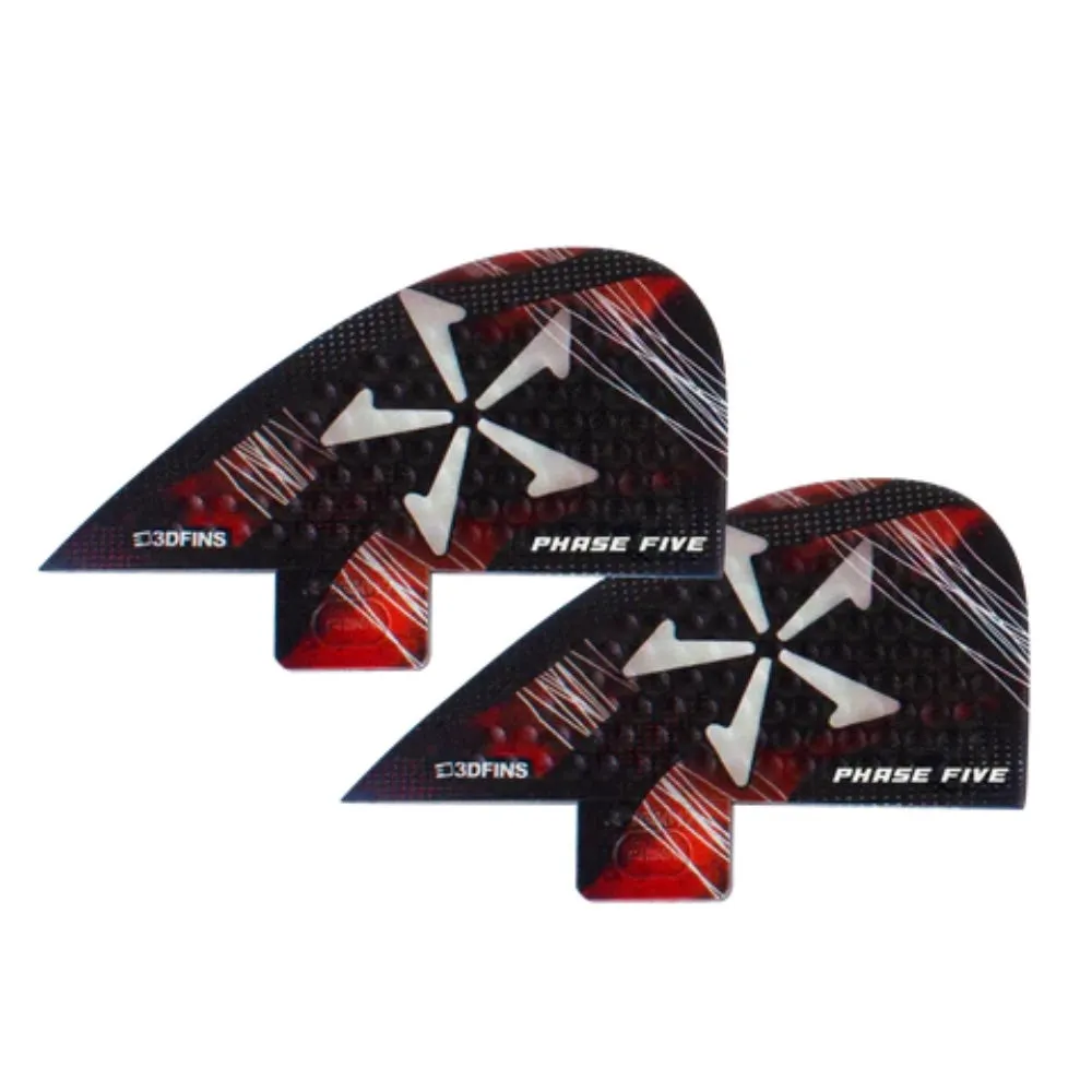 PHASE 5 3D DIMPSTER TWIN FIN SET MODEL X