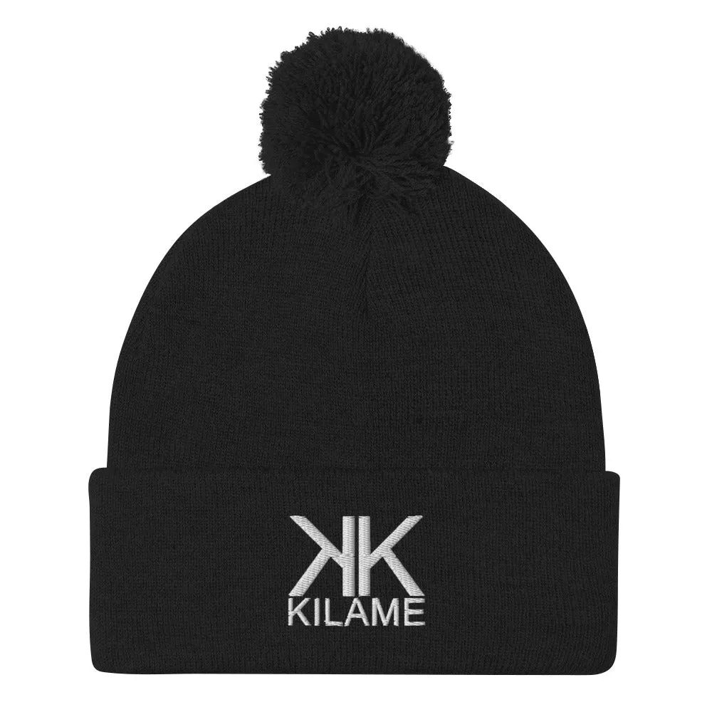Pom-Pom Beanie 'Kilame Logo'