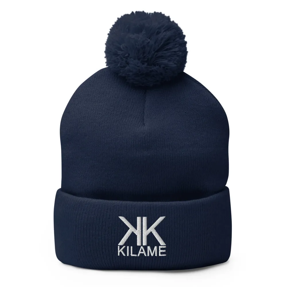 Pom-Pom Beanie 'Kilame Logo'