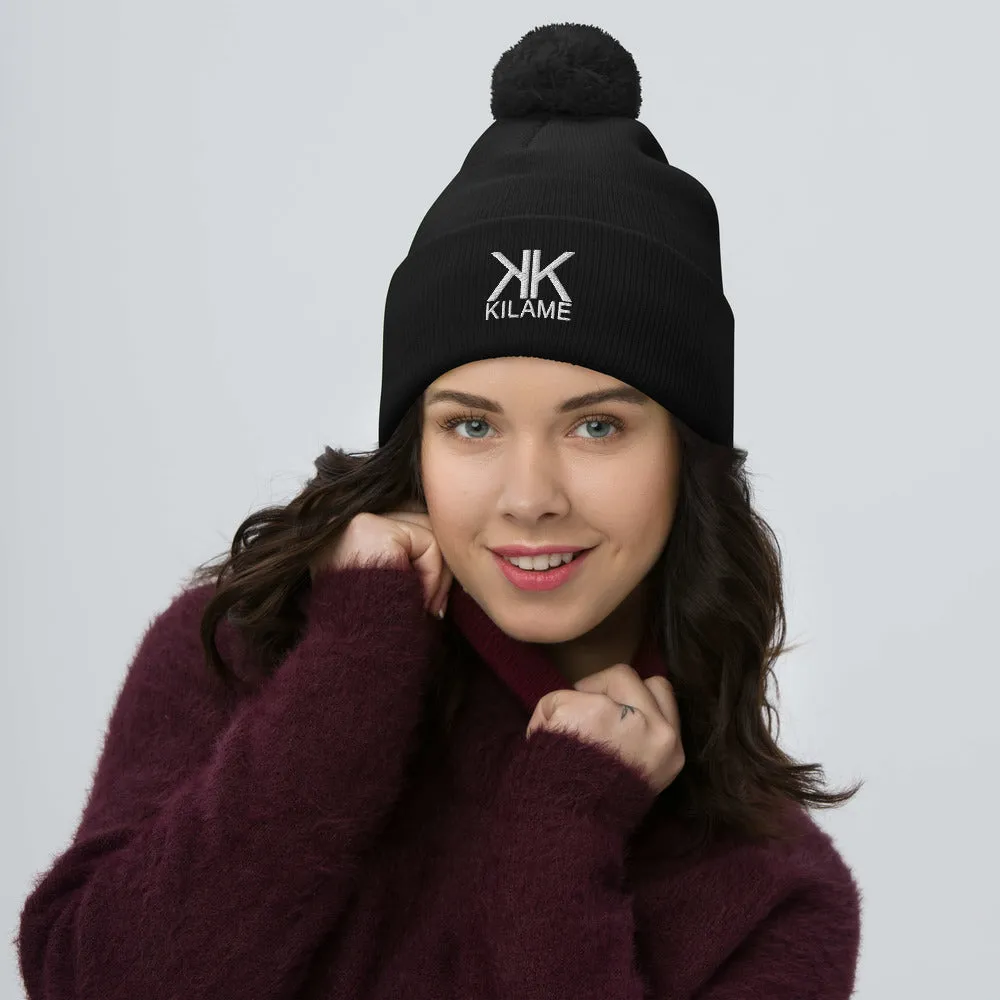 Pom-Pom Beanie 'Kilame Logo'