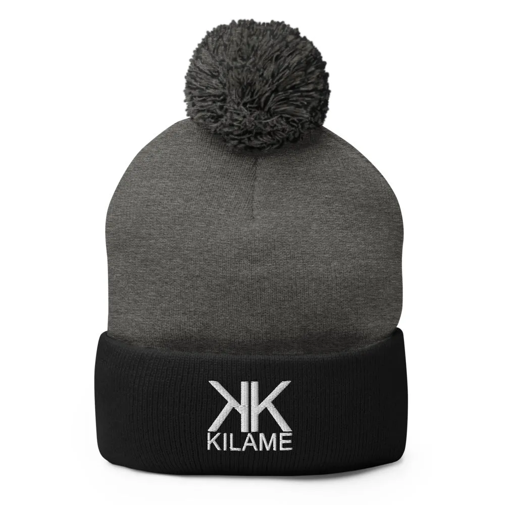 Pom-Pom Beanie 'Kilame Logo'