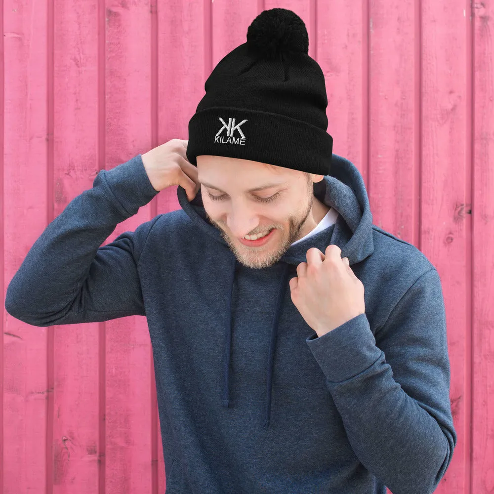 Pom-Pom Beanie 'Kilame Logo'
