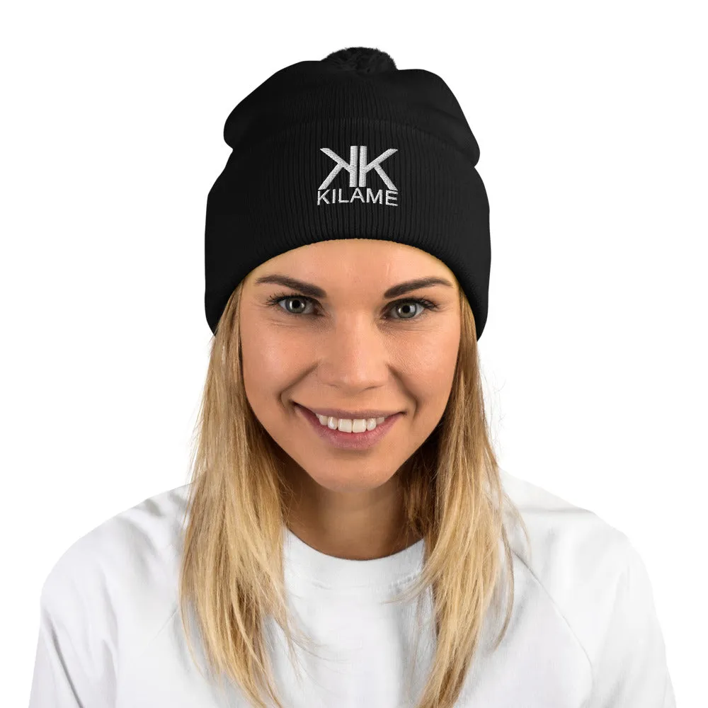 Pom-Pom Beanie 'Kilame Logo'