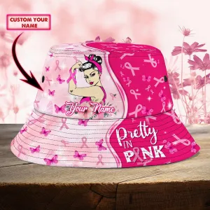 PT97 - BUCKET HAT - BREAST CANCER 144