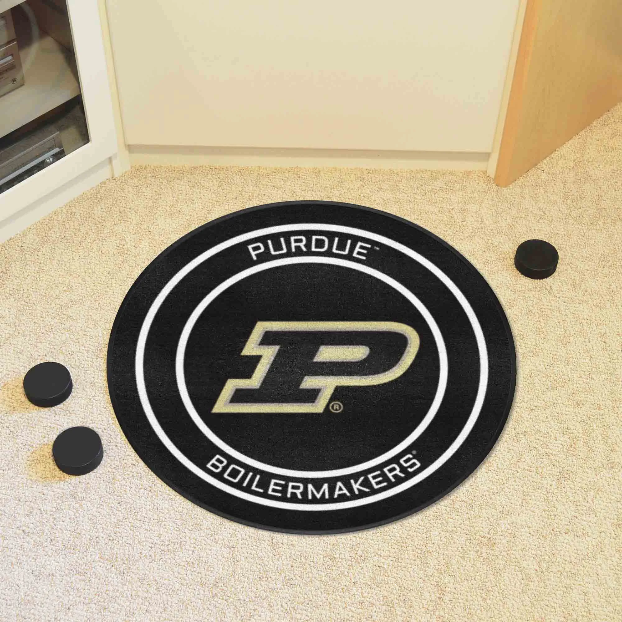 Purdue University Puck Mat
