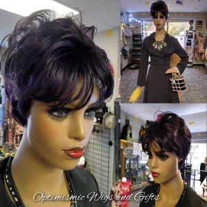Purple Fashion Wig $25 Optimismic Wigs and Gifts Shop West St Paul MN
