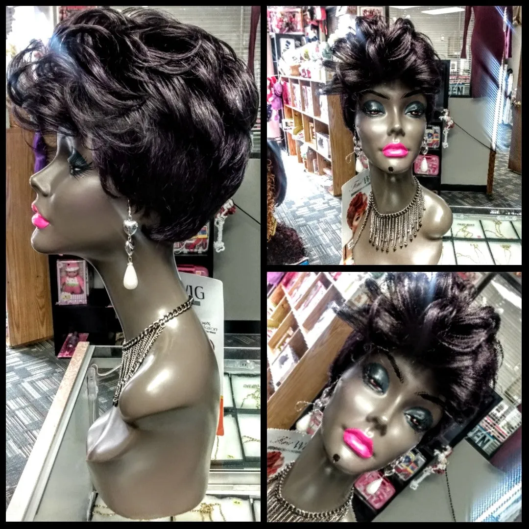 Purple Fashion Wig $25 Optimismic Wigs and Gifts Shop West St Paul MN
