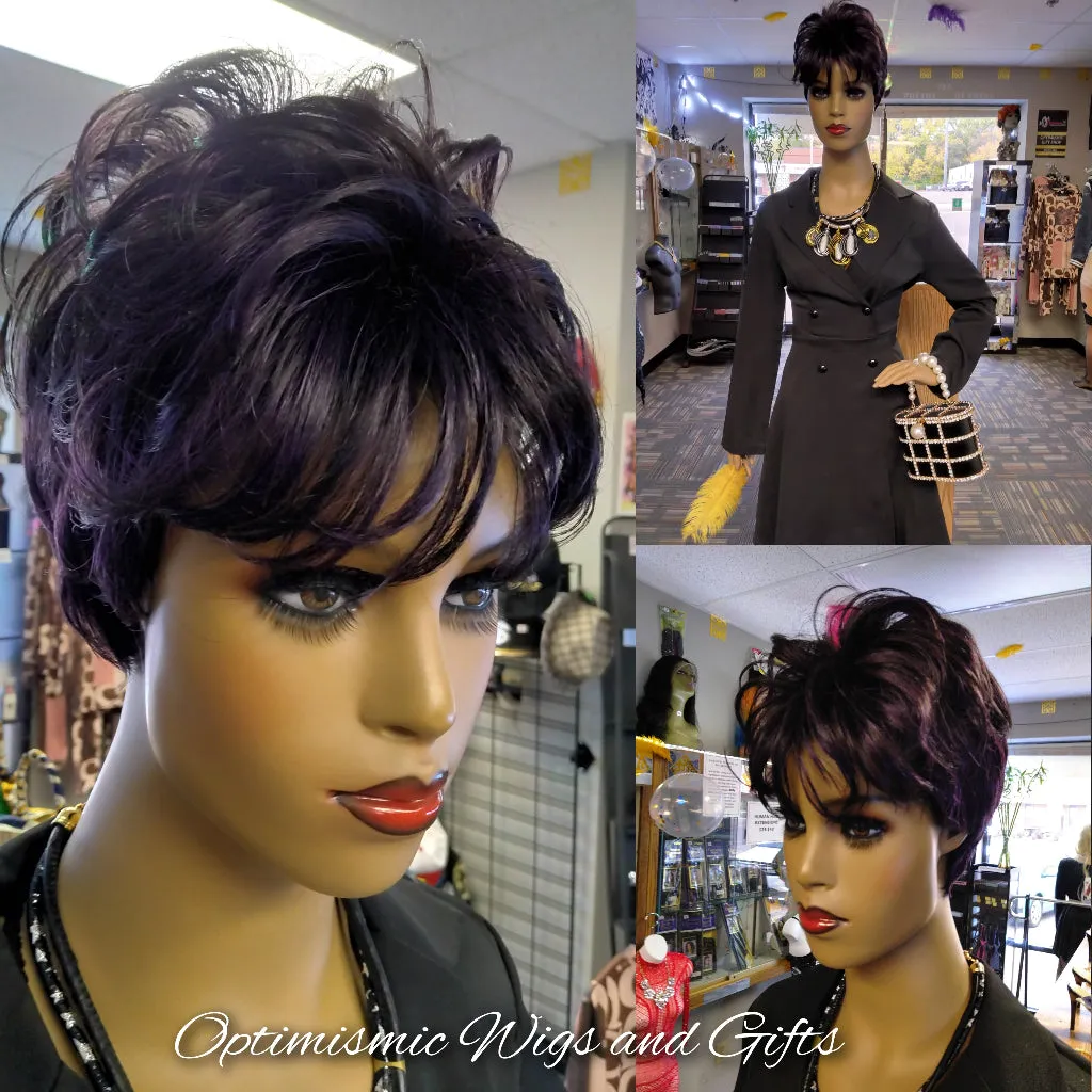 Purple Fashion Wig $25 Optimismic Wigs and Gifts Shop West St Paul MN