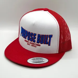 PURPOSE BUILT "BIG BLOCK" SNAPBACK RED / WHITE / BLUE