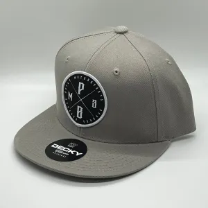 PURPOSE BUILT "MACHINIST" SNAPBACK LIGHT GREY
