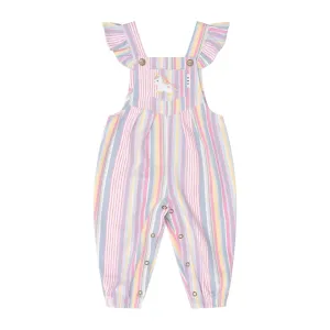 Rainbow Stripe Overall