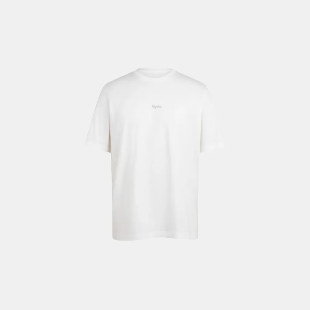 Rapha Cotton T-Shirt - White/Light Grey