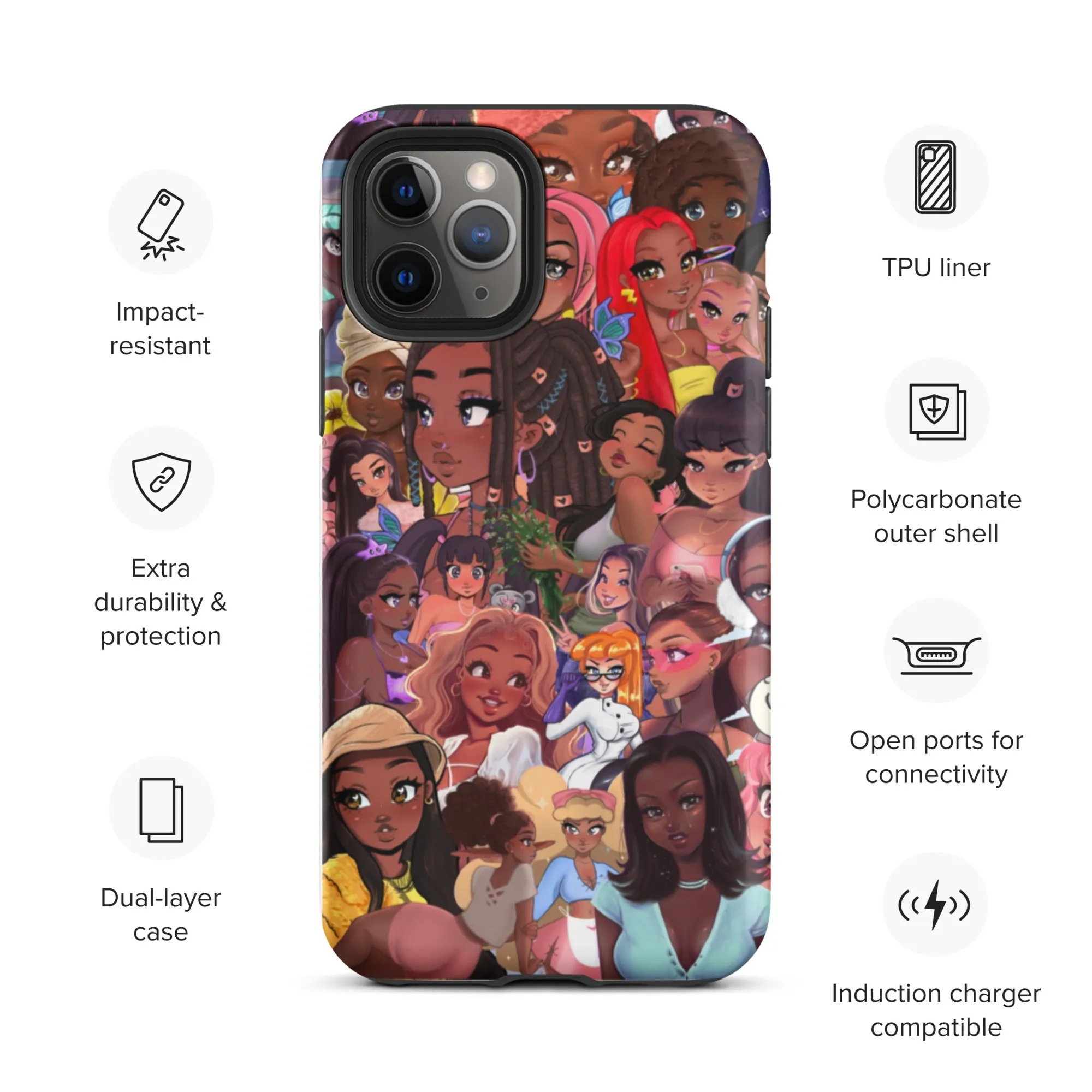 RawSueshii World - Tough iPhone case