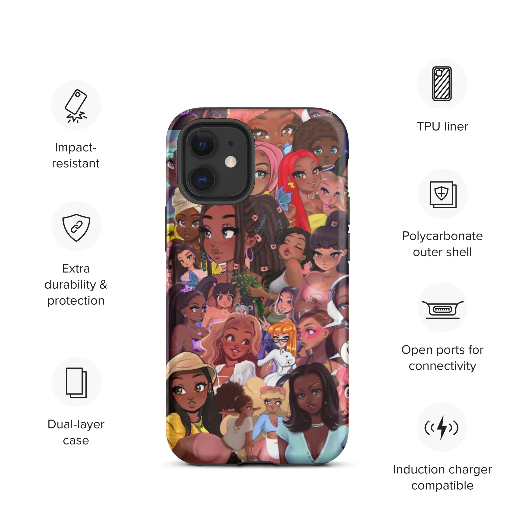 RawSueshii World - Tough iPhone case