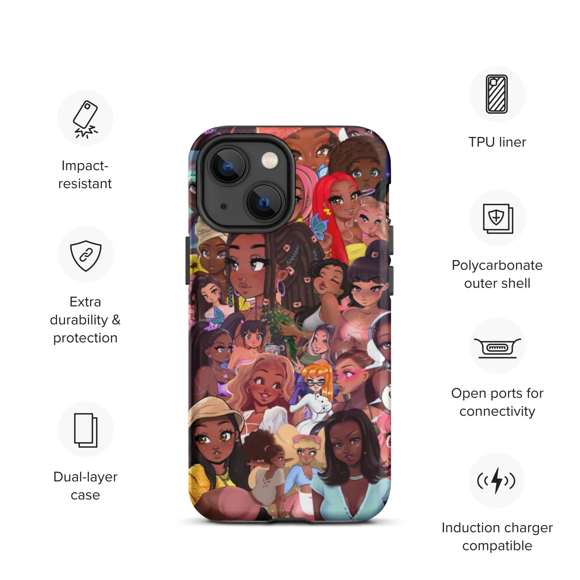RawSueshii World - Tough iPhone case