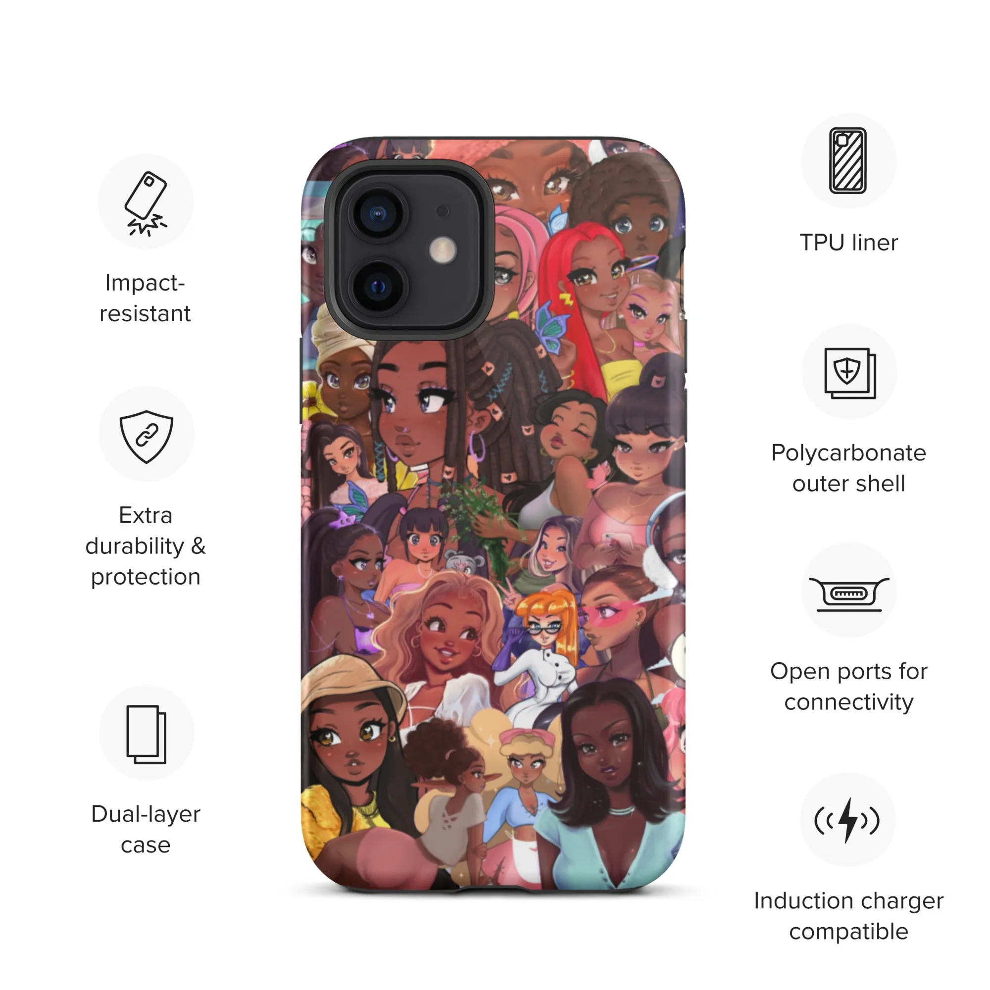 RawSueshii World - Tough iPhone case