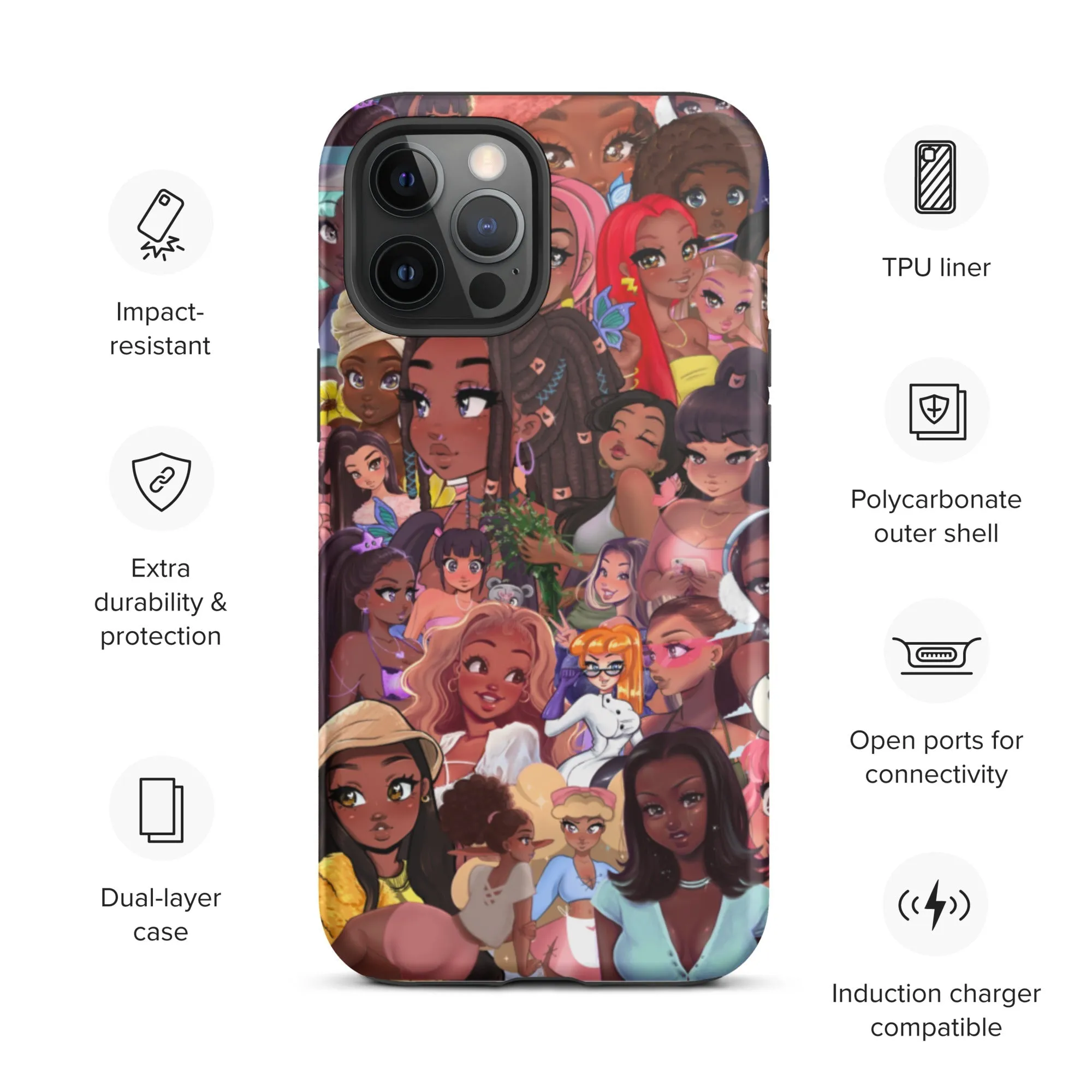 RawSueshii World - Tough iPhone case