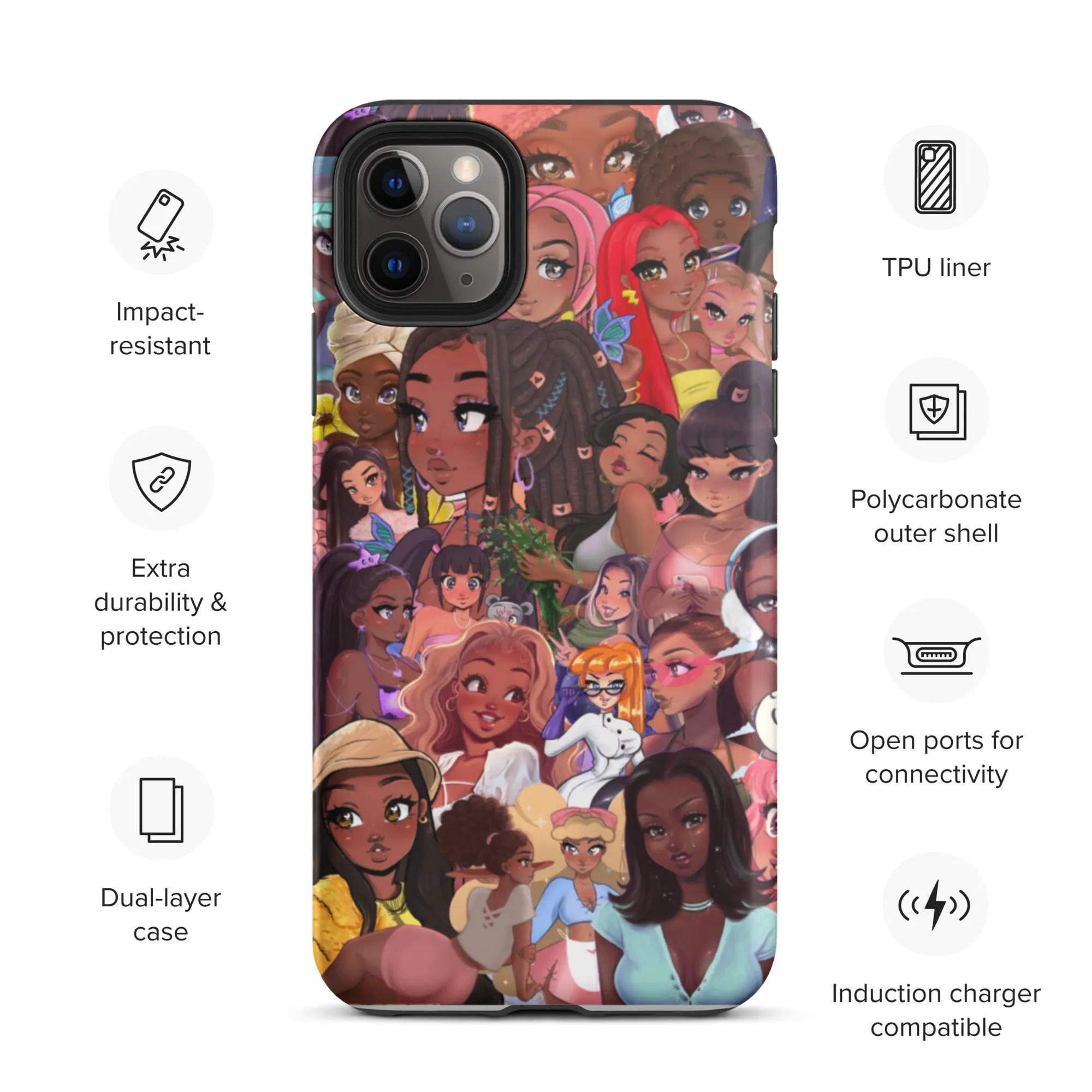 RawSueshii World - Tough iPhone case