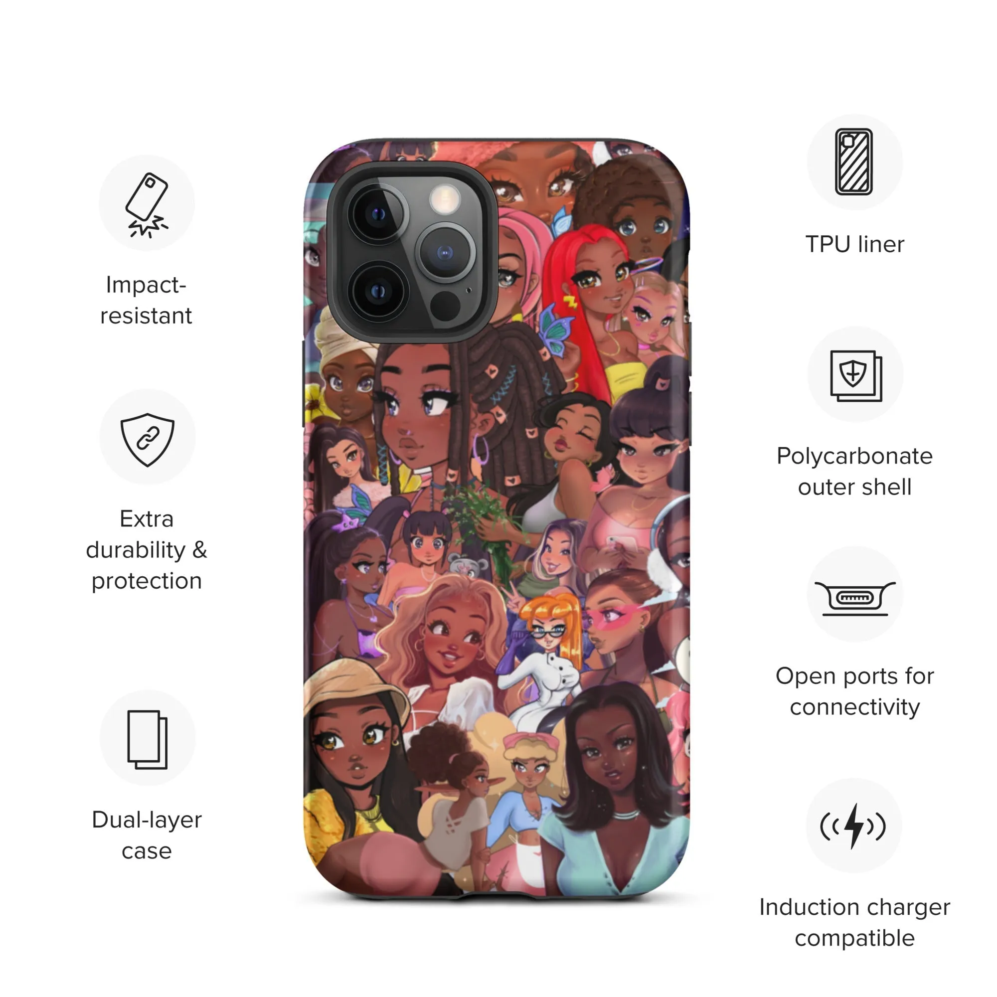 RawSueshii World - Tough iPhone case