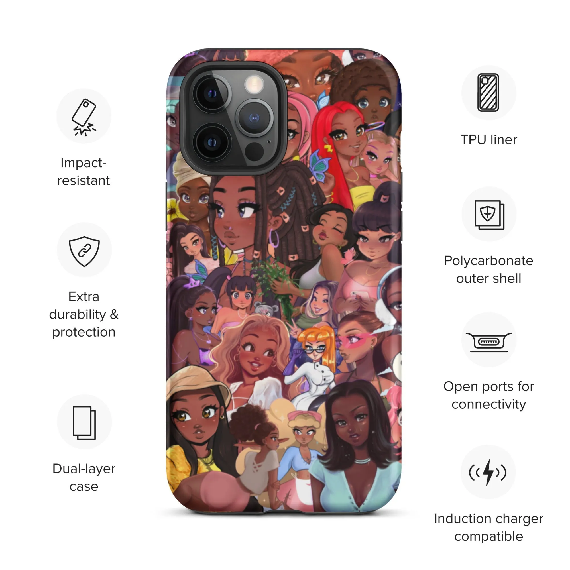 RawSueshii World - Tough iPhone case