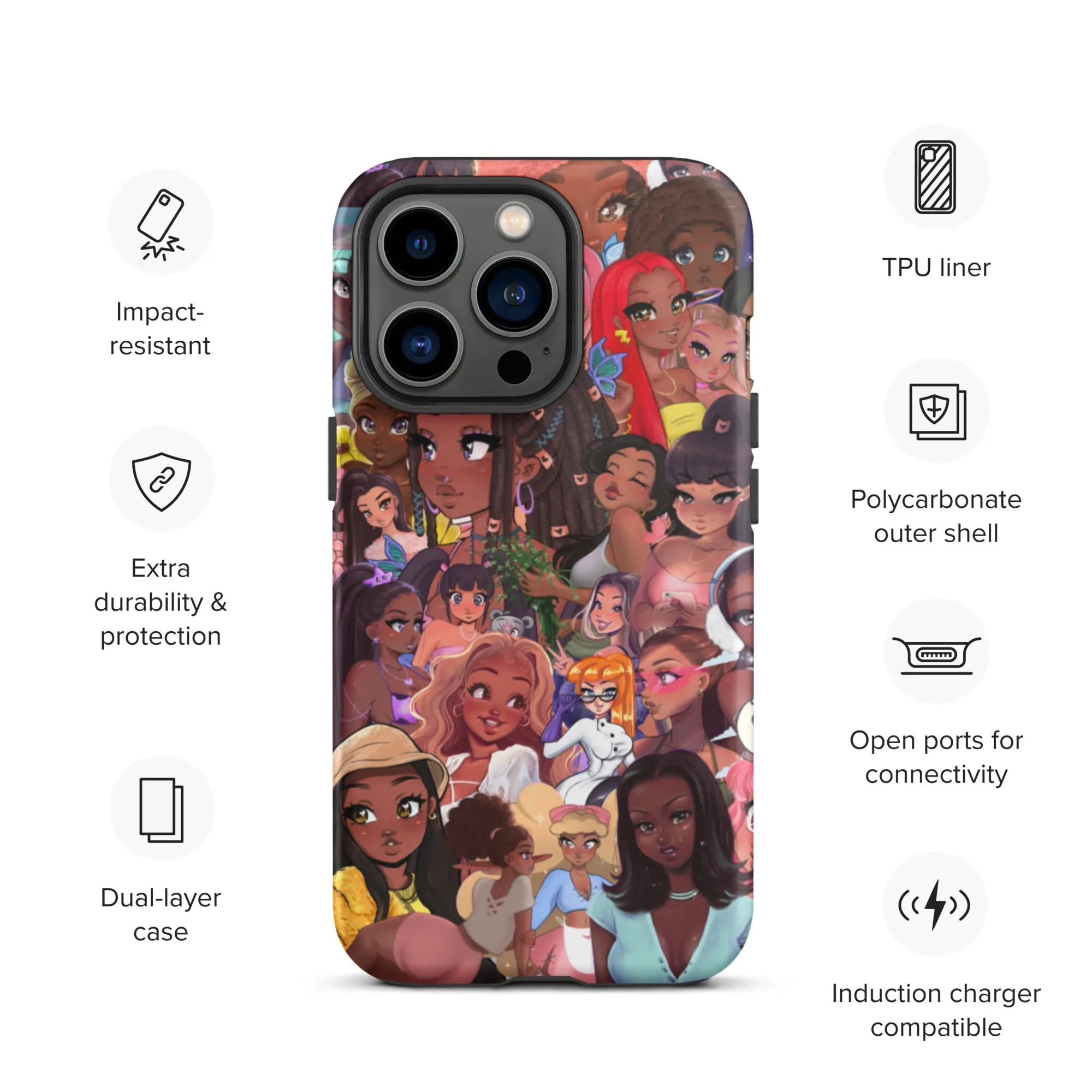 RawSueshii World - Tough iPhone case