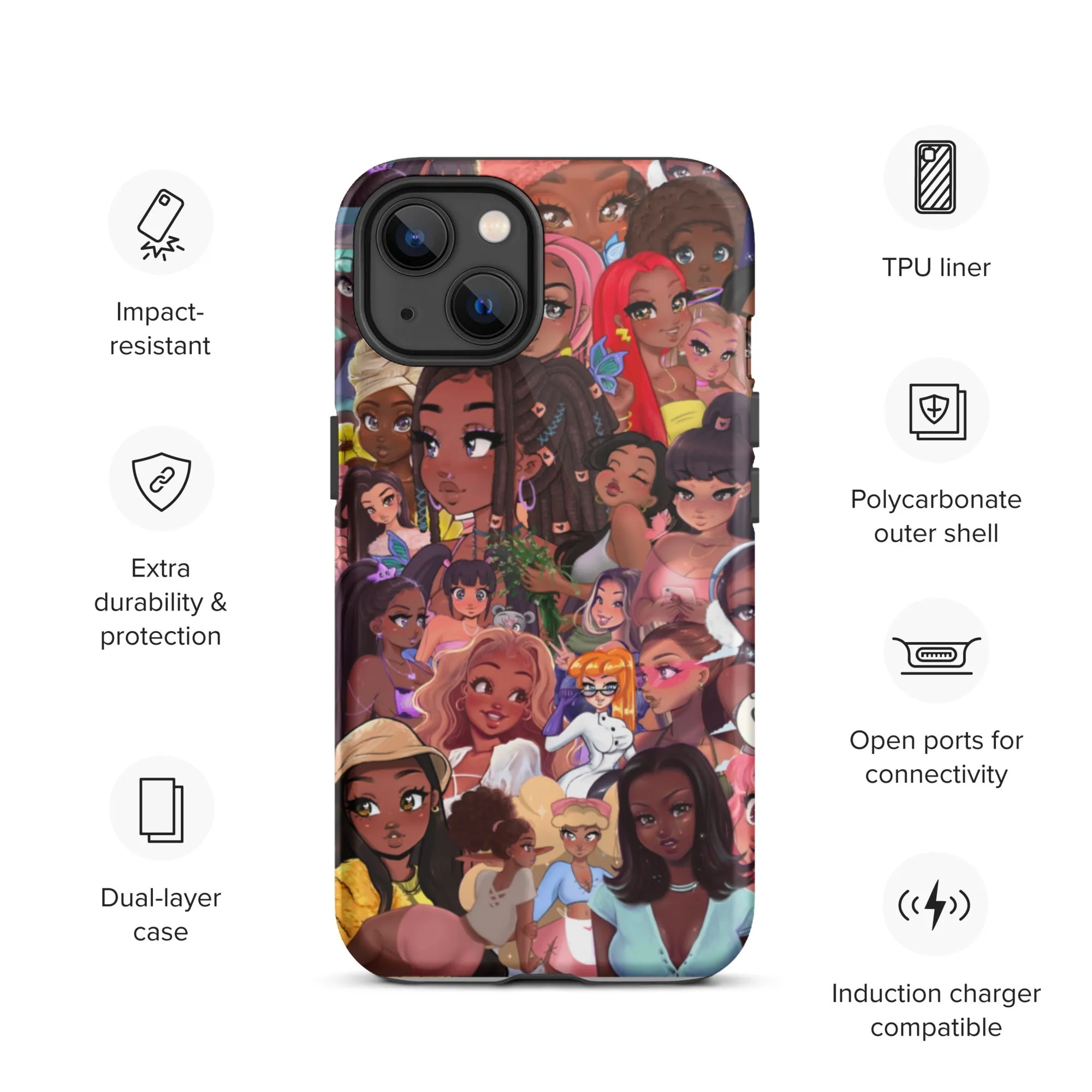 RawSueshii World - Tough iPhone case