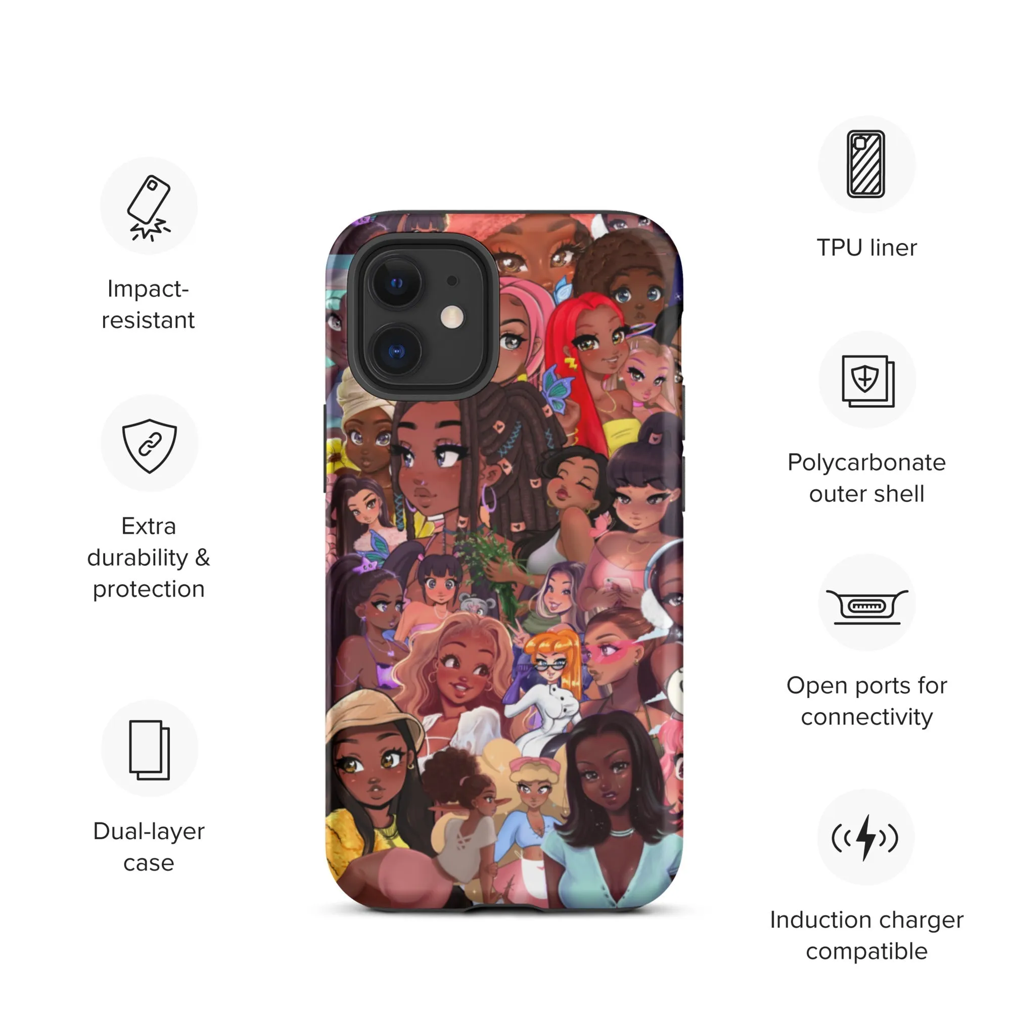 RawSueshii World - Tough iPhone case