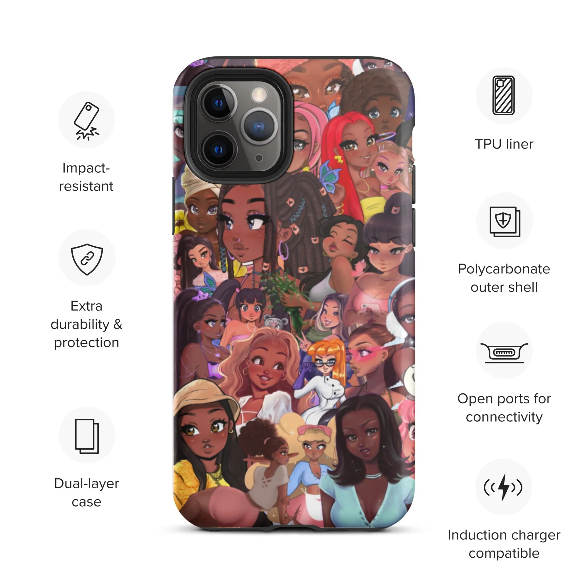 RawSueshii World - Tough iPhone case